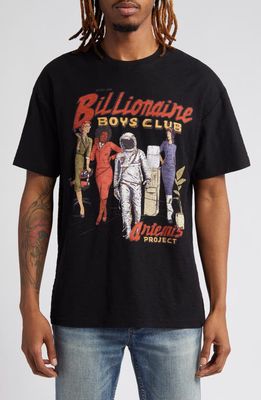 Billionaire Boys Club Office Graphic T-Shirt in Black