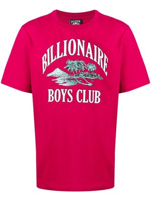 Billionaire Boys Club Paradise logo-print T-Shirt - Red