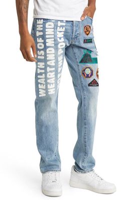Billionaire Boys Club Paradox Smart Fit Ripped Jeans in X-Light