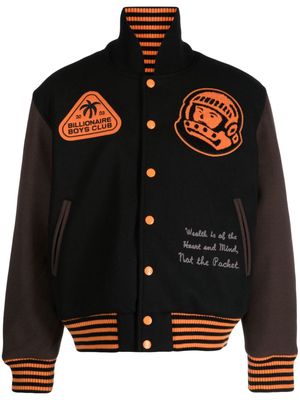 Billionaire Boys Club patch-detail bomber jacket - Black