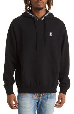 Billionaire Boys Club Small Spaceman Oversize Graphic Hoodie in Black