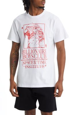 Billionaire Boys Club Space & Time Cotton Graphic T-Shirt in White