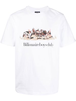 Billionaire Boys Club Space Hunt short-sleeve T-shirt - White