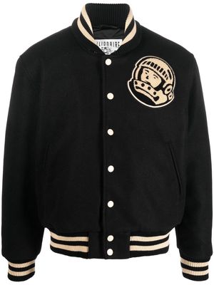 Billionaire Boys Club striped logo bomber-jacket - Black