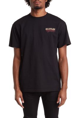 Billionaire Boys Club Swoosh Graphic T-Shirt in Black