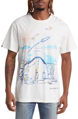 Billionaire Boys Club Witness Oversize Graphic T-Shirt in Gardenia