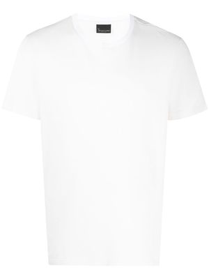 Billionaire crest-embroidered T-shirt - White