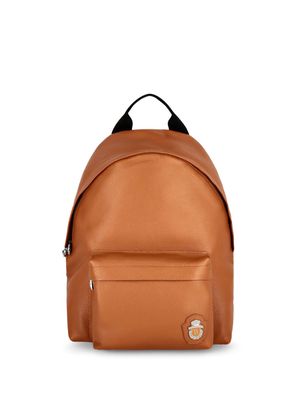 Billionaire Crest leather backpack - Brown