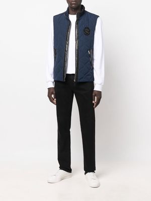 Billionaire down-jacket vest - Blue
