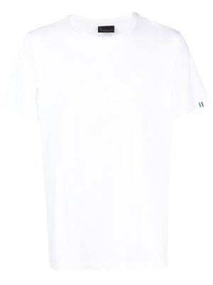 Billionaire embroidered-motif short-sleeve T-shirt - White