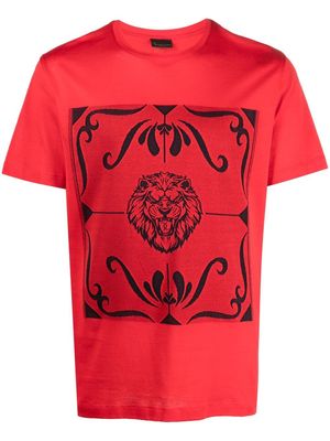 Billionaire graphic-print T-shirt - Red