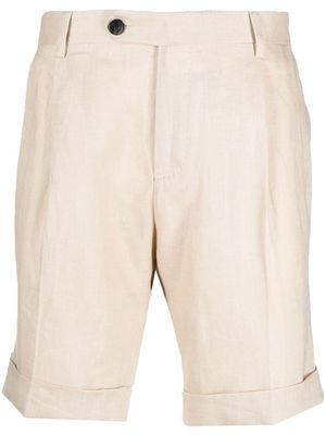 Billionaire linen bermuda-shorts - Neutrals