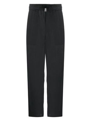Billionaire linen pijama trousers - Black