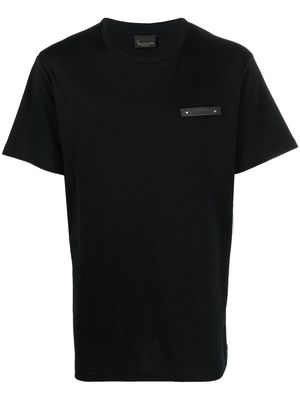 Billionaire logo-patch crew-neck T-shirt - Black