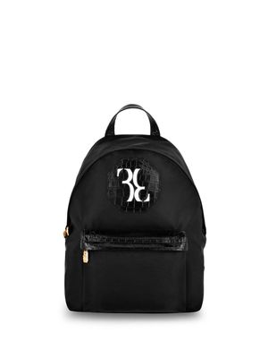 Billionaire logo-print backpack - Black