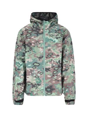 Billionaire nothing Camo Hooded Windbreaker Jacket