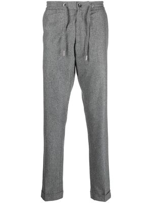 Billionaire slim-cut track pants - Grey