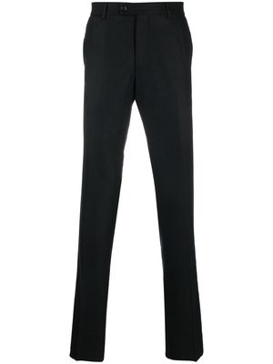 Billionaire slim-fit wool trousers - Black