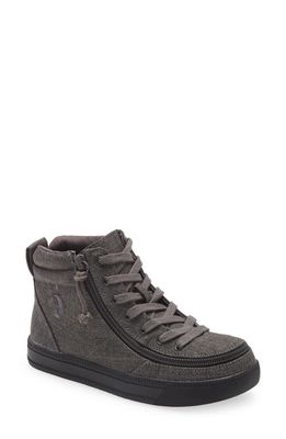 BILLY Footwear BILLY Classic Lace High Top Sneaker in Charcoal Jersey