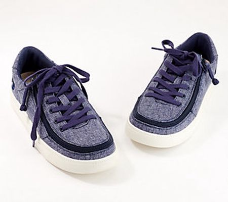 BILLY Footwear Classic Low Lace-Up Zip-On Shoe