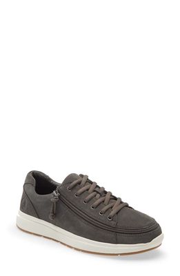 BILLY Footwear Comfort Low Zip Around Sneaker in Grey