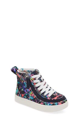 BILLY Footwear Kids' Sasha Splatter Classic Lace High Top Sneaker