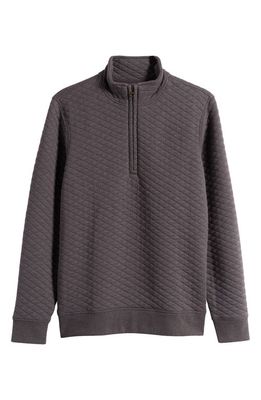 Billy Reid Half Zip Sweatshirt in Grey