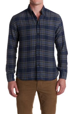 Billy Reid Men's Tuscumbia Plaid Button-Down Shirt in Navy/Multi