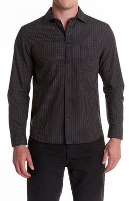 Billy Reid Tuscumbia Standard Fit Plaid Button-Up Shirt in Meteorite/pewter/monk's Robe