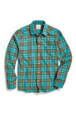 Billy Reid Tuscumbia Standard Fit Plaid Button-Up Shirt in Slate/Multi