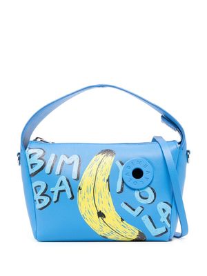 Bimba y Lola banana-print tote bag - Blue