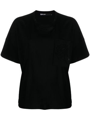 Bimba y Lola cotton T-Shirt - Black