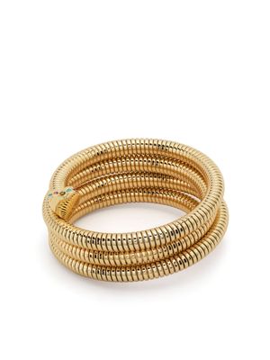 Bimba y Lola heart-trim spiral bracelet - Gold