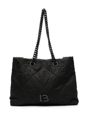 Bimba y Lola large quilted shoulder bag - Black