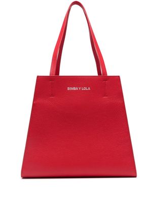 Bimba y Lola large Shopper tote bag - Red