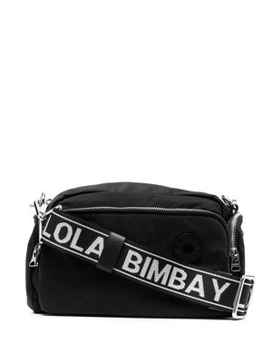 tas shoulder-bag Bimba Y Lola Logo Strap Black Messenger Bag