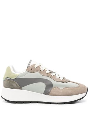 Bimba y Lola panelled lace-up sneakers - Green
