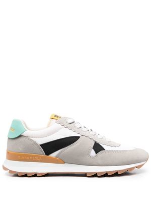Bimba y Lola panelled low-top sneakers - White