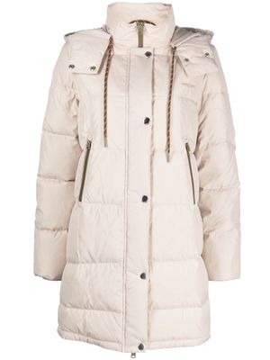 Bimba y Lola quilted padded coat - Neutrals