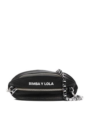 Bimba y Lola S Pelota shoulder bag - Black