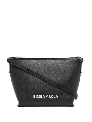 Bimba y Lola small leather crossbody bag - Black