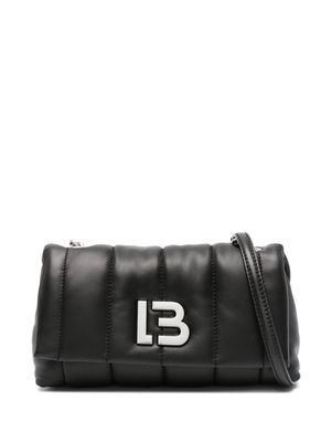 Bimba y Lola small quilted leather crossbody bag - Black