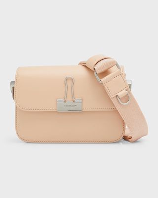 Binder Flap Leather Shoulder Bag