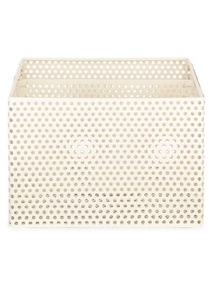Bins, Baskets, & Cabinets Perforated Basket - Bone - Bone