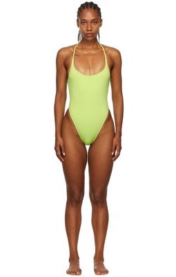 BINYA SSENSE Exclusive Green Valkiria One-Piece Swimsuit