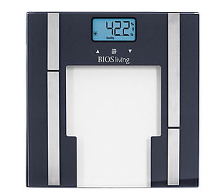 BIOS Living Glass Lithium Body Fat Scale