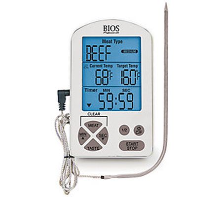 BIOS Professional Premium Meat Thermometer and Timer