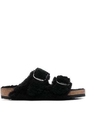 Birkenstock Arizona Shearling slip-on sandals - Black