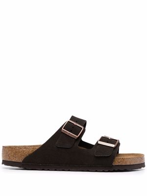 Birkenstock Arizona slip-on suede sandals - Brown