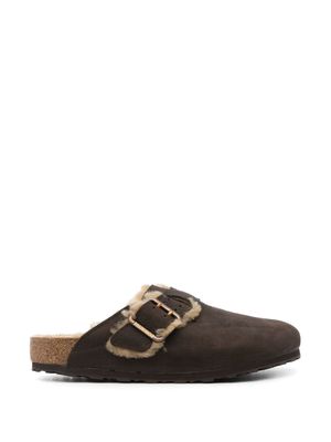 Birkenstock Boston Bold leather clogs - Brown